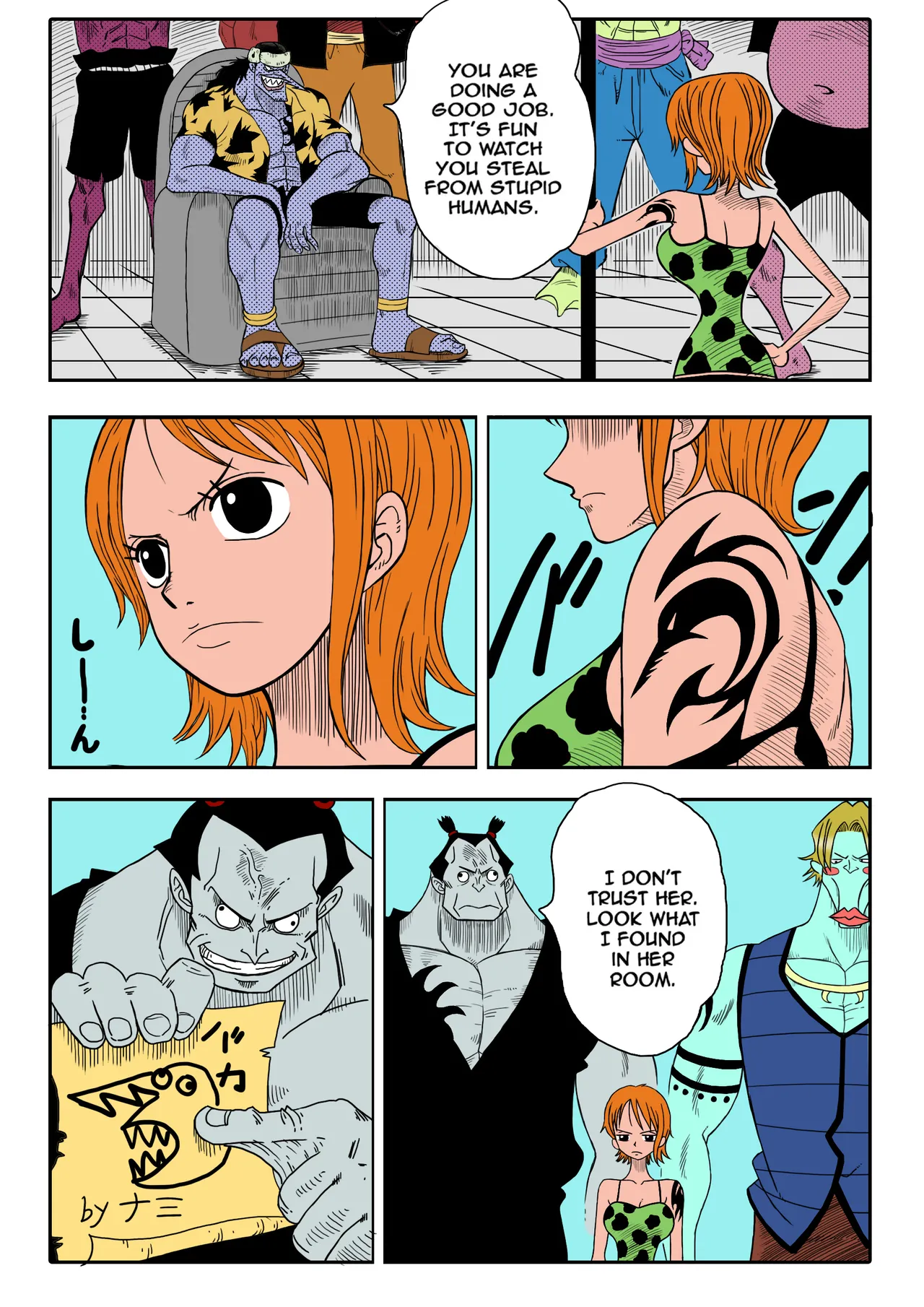 Nami vs Arlong page 4 full