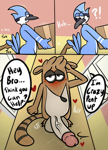 [Taillove] Mordecai X Rigby: Regular Rutting cover