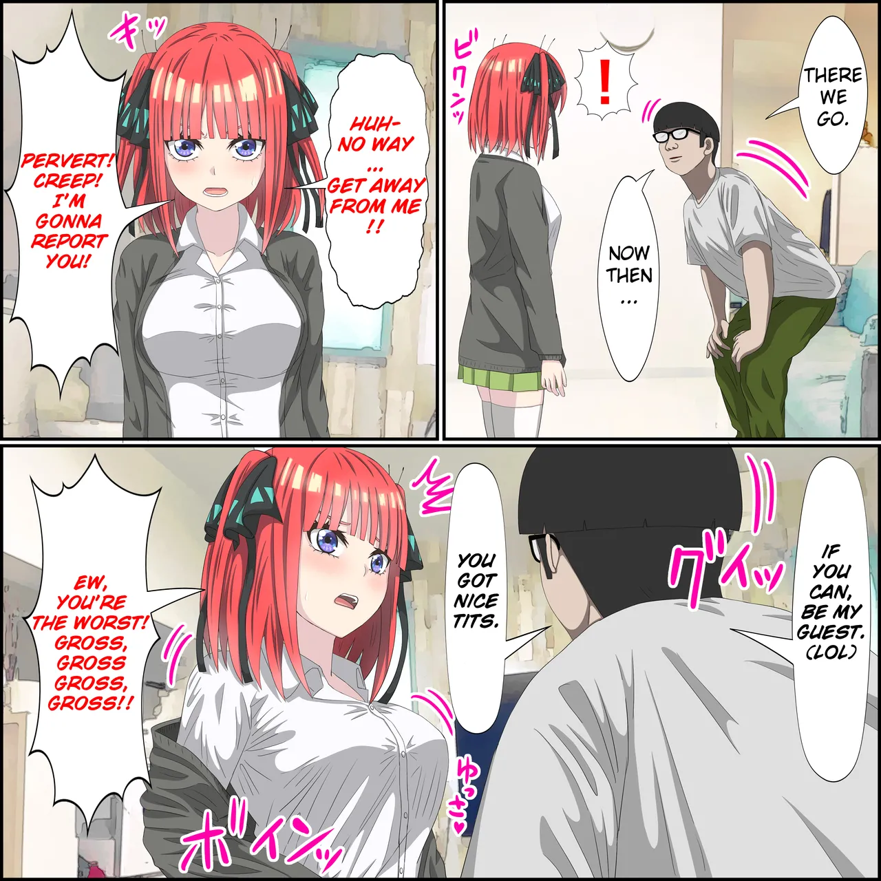 An App Where You Can Have Sex With Anime Characters 8, Nino Compilation page 4 full