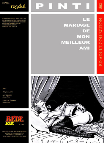 [Bédé Adult 502] Marco Pinti - Le mariage de mon meilleur ami cover