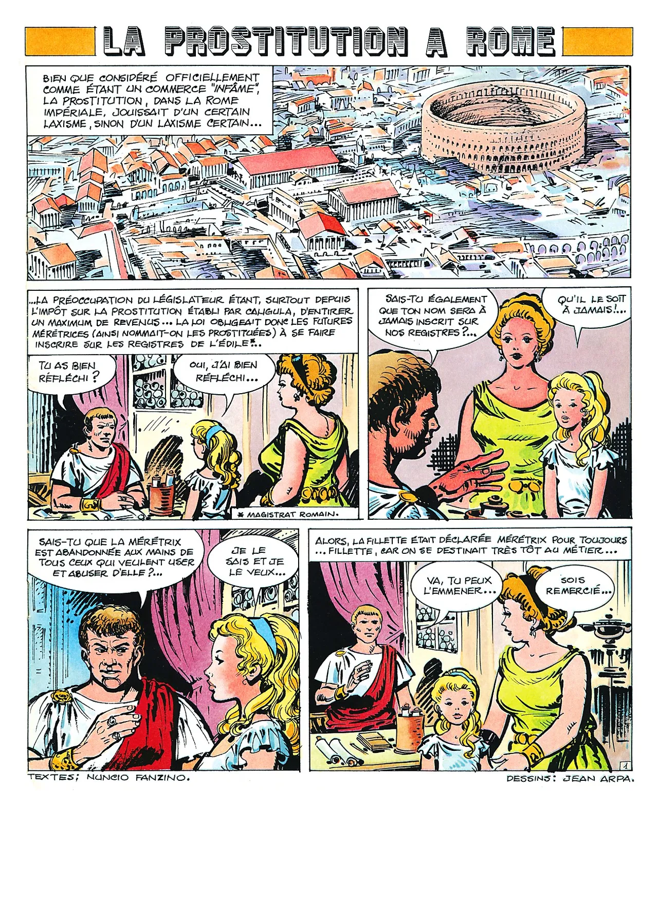 Jean Arpa & Nuncio Fanzino - La prostitution à Rome page 2 full