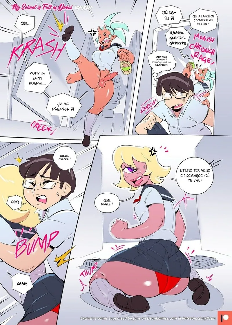 My School Is Full Of Yokai! | Mon école est pleine de Yokai ! page 9 full
