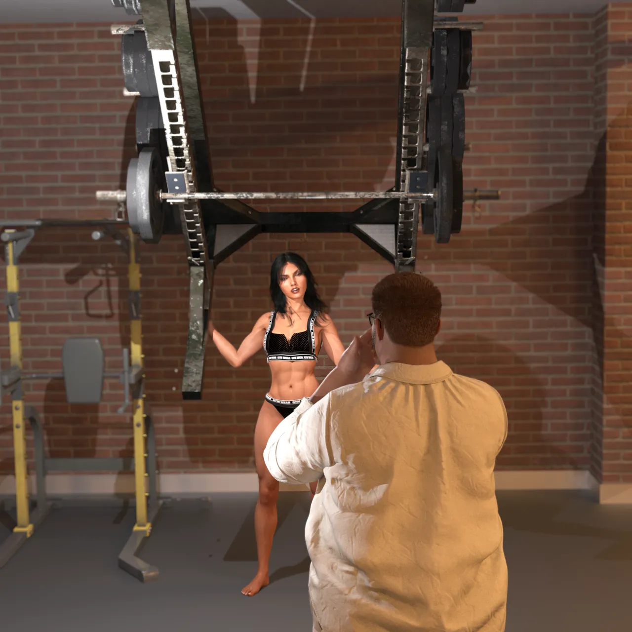 Mutant Breeding: X-23's Gym Date page 11 full