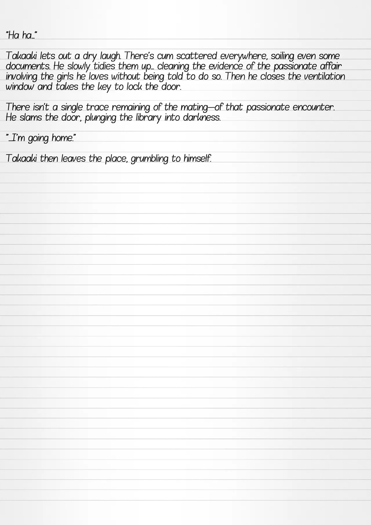 Misuke's Short Stories 26.5 - Mantis NTR 2.5 page 9 full