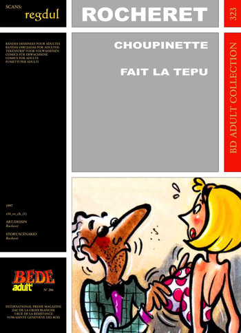 [Bédé Adult 323] Rocheret [= Éric Ronceray] - Choupinette : Fait la tepu cover