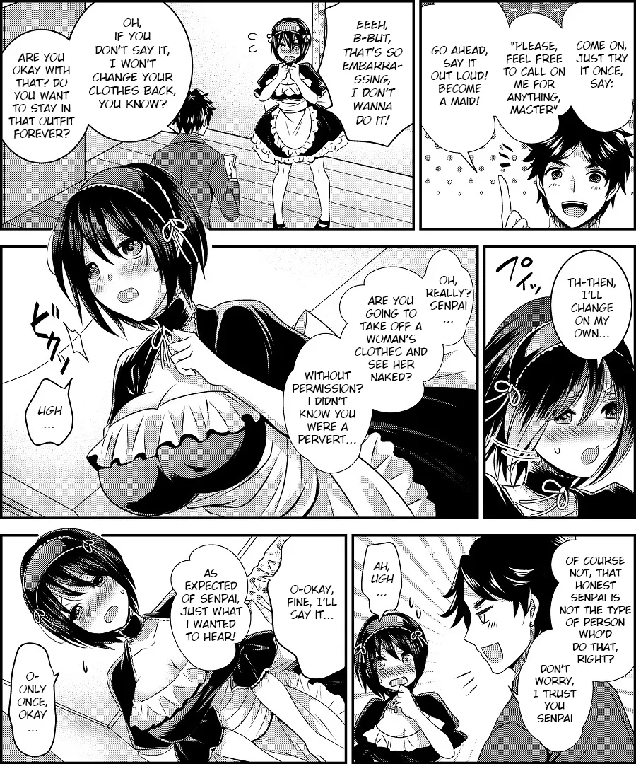 Costume Tengoku ~Shokuba no Kouhai to Irekawatte Kisekae Ningyou ni Sareru Boku~ page 11 full