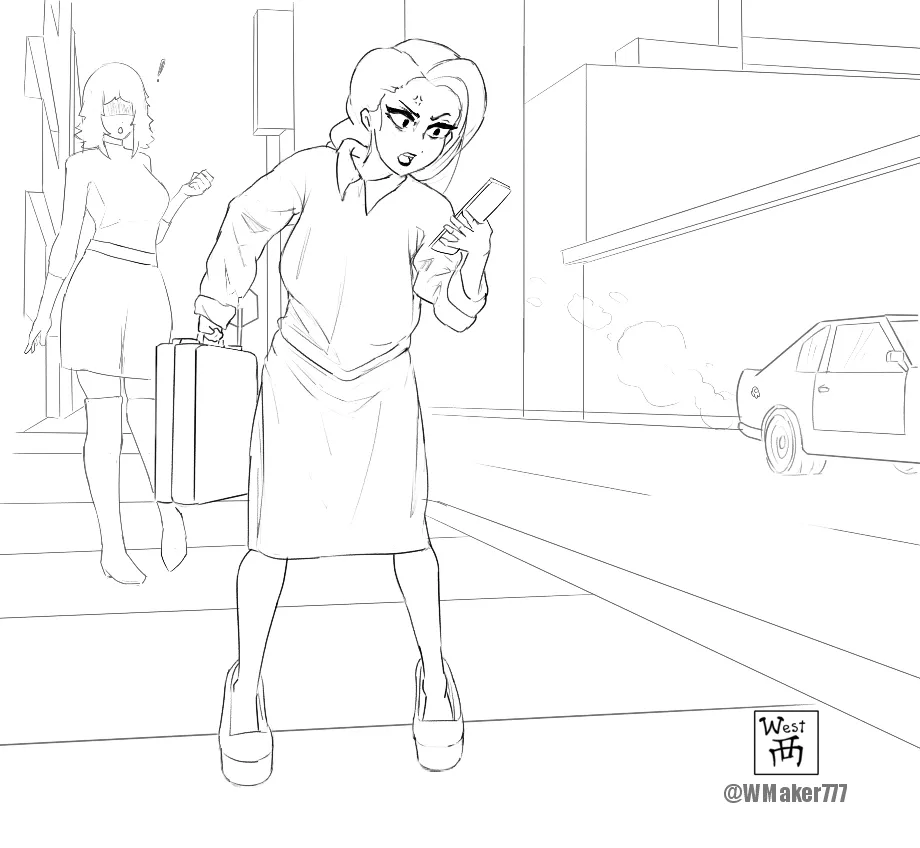 Shrinking Business Lady page 2 full