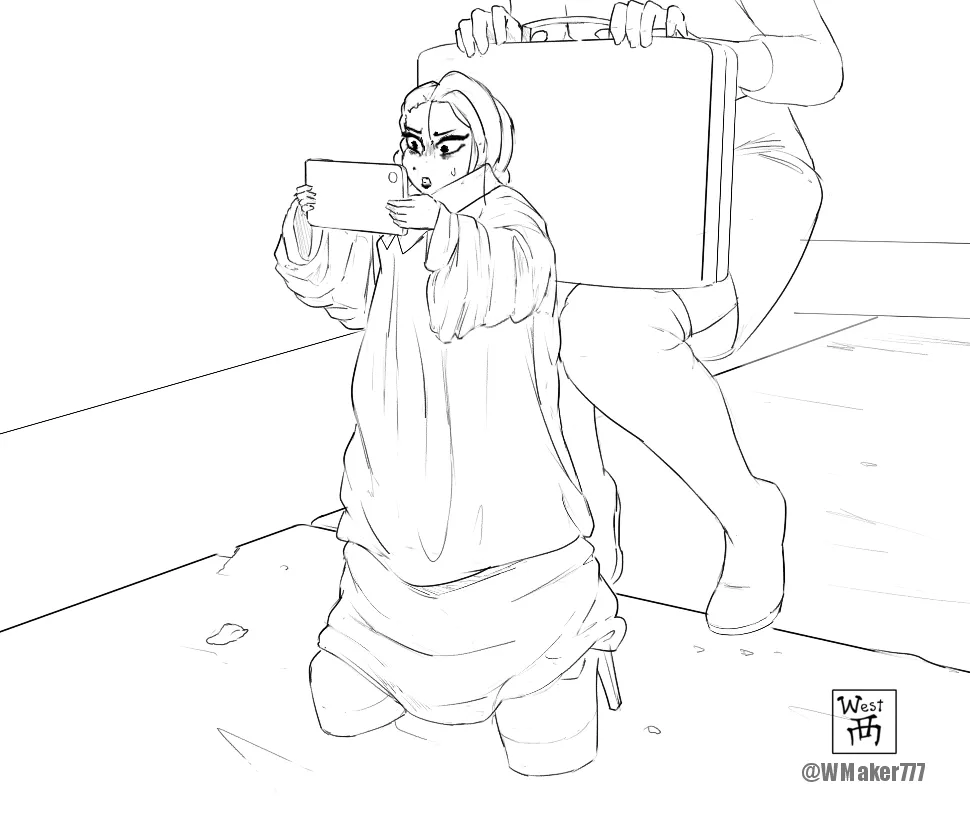 Shrinking Business Lady page 3 full