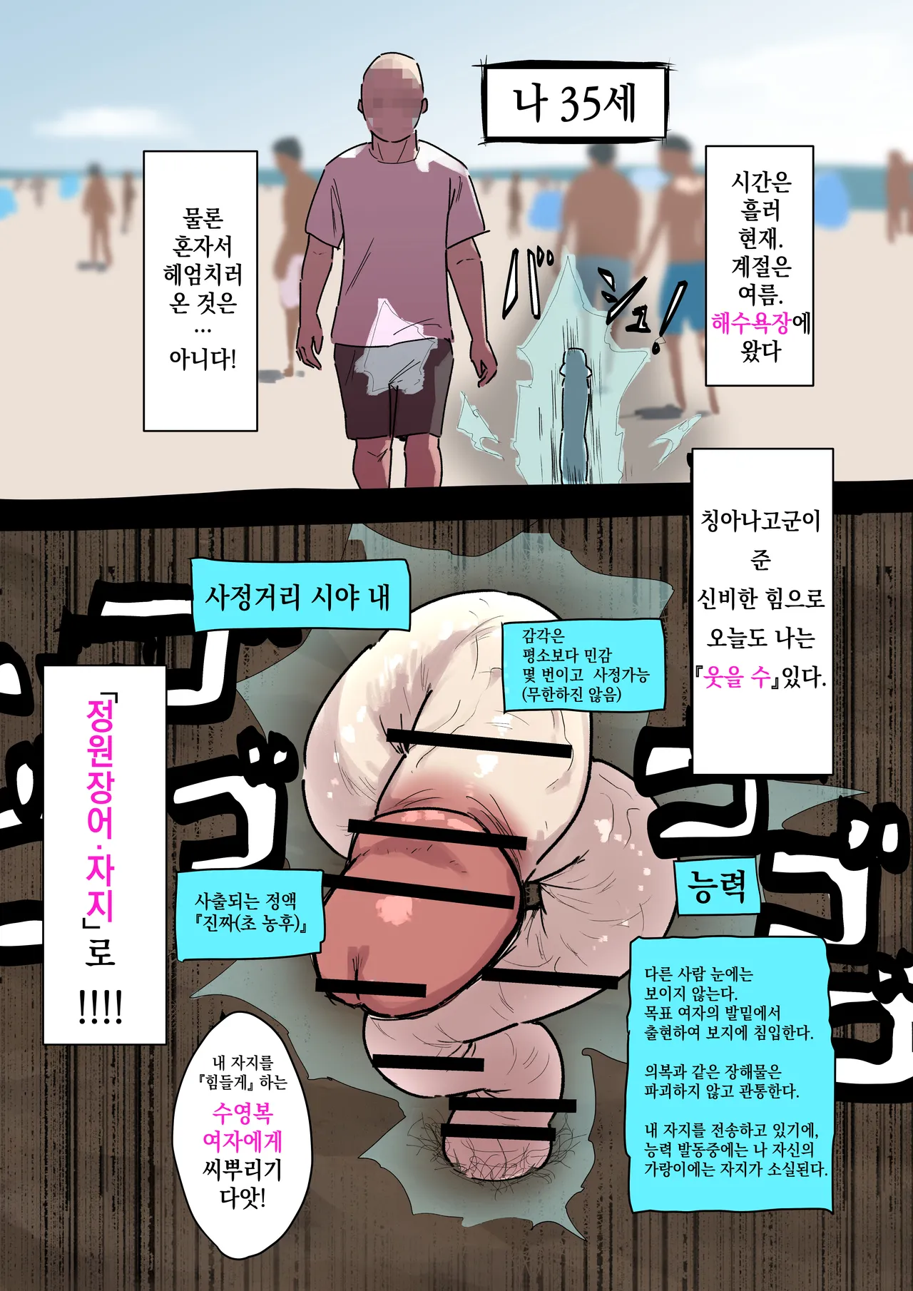 Chinanago Mitai Na Chinpo Wo Kushishite Umibe No Onna 10 Nin Ni Nakadashi｜정원장어 같은 자지를 구사해서 해변의 여자 10명에게 질내사정 page 3 full