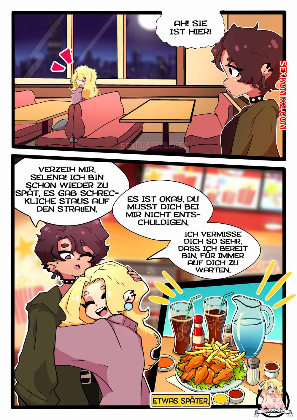 Verbotene Wünsche. Mara und Selena. CrockComix für sexkomix2.com. page 6 full