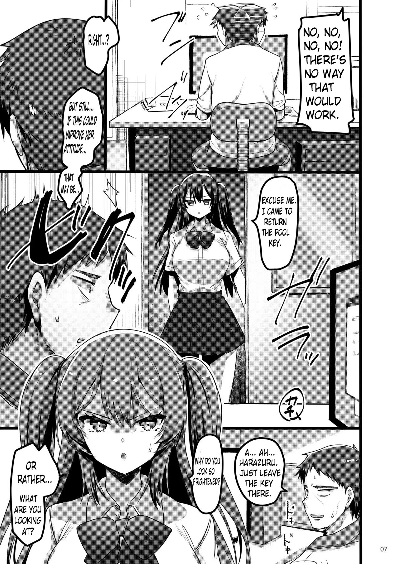 Jibun ni dake Atari ga Tsuyoi Seito ni Saiminjutsu o Kaketa Hanashi | A story of how I hypnotized a student who was only mean to me. page 6 full