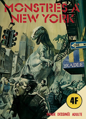 (Elvifrance - Série Verte #040) Monstres a New-York + Le farceur [French] cover