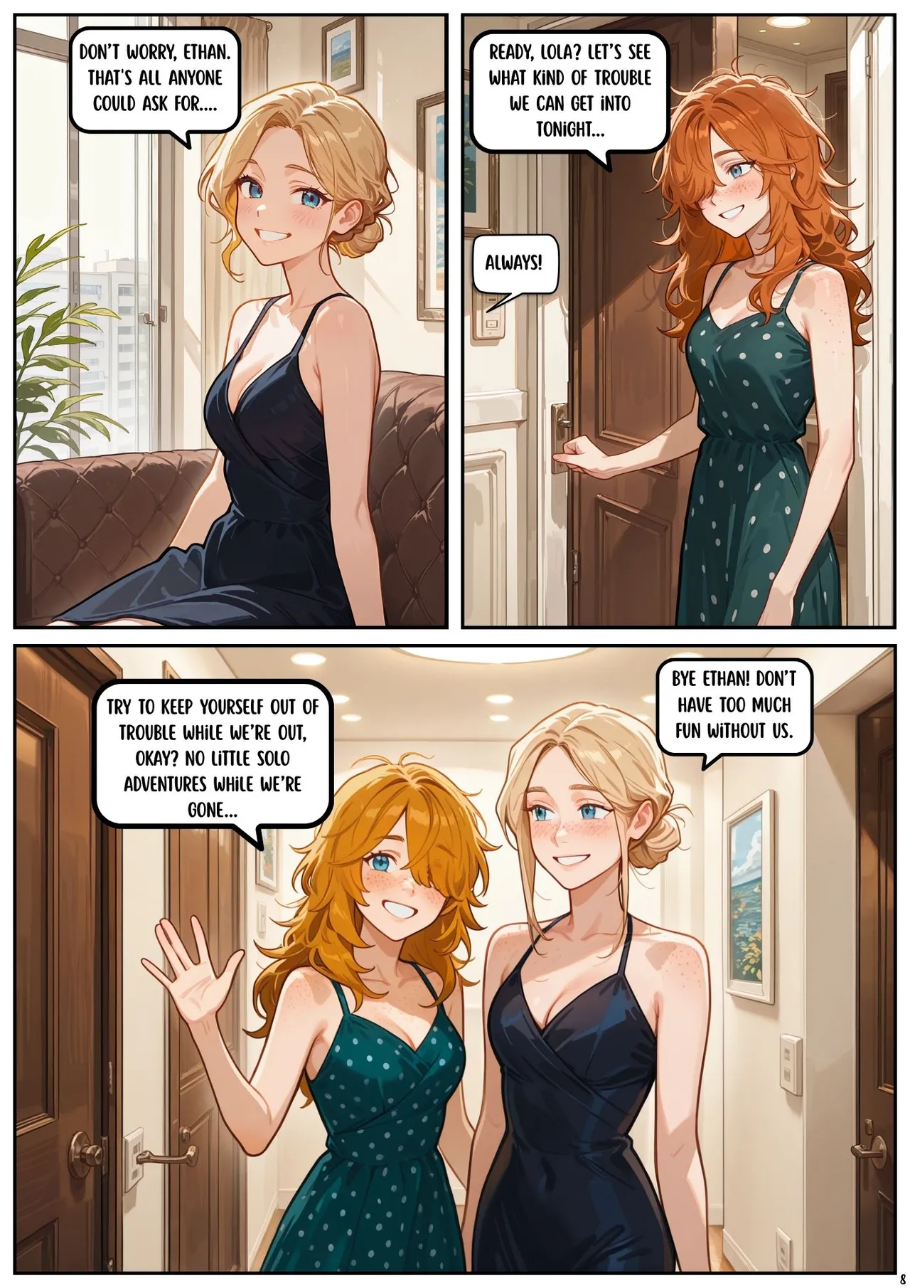 Scarlett Blaze - Vol 8 - Between Watching and Wanting page 9 full