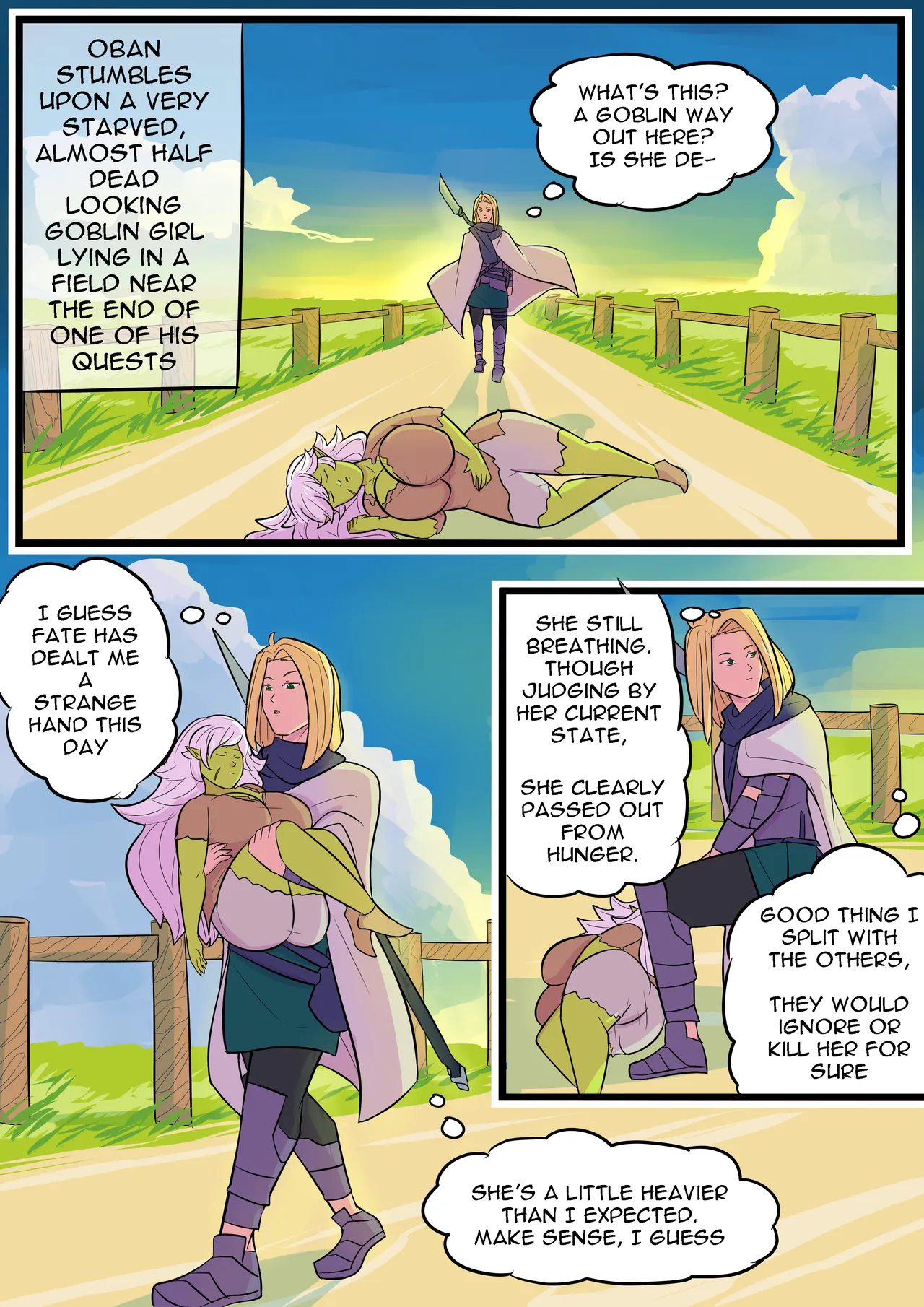 Oban & Zeb page 1 full