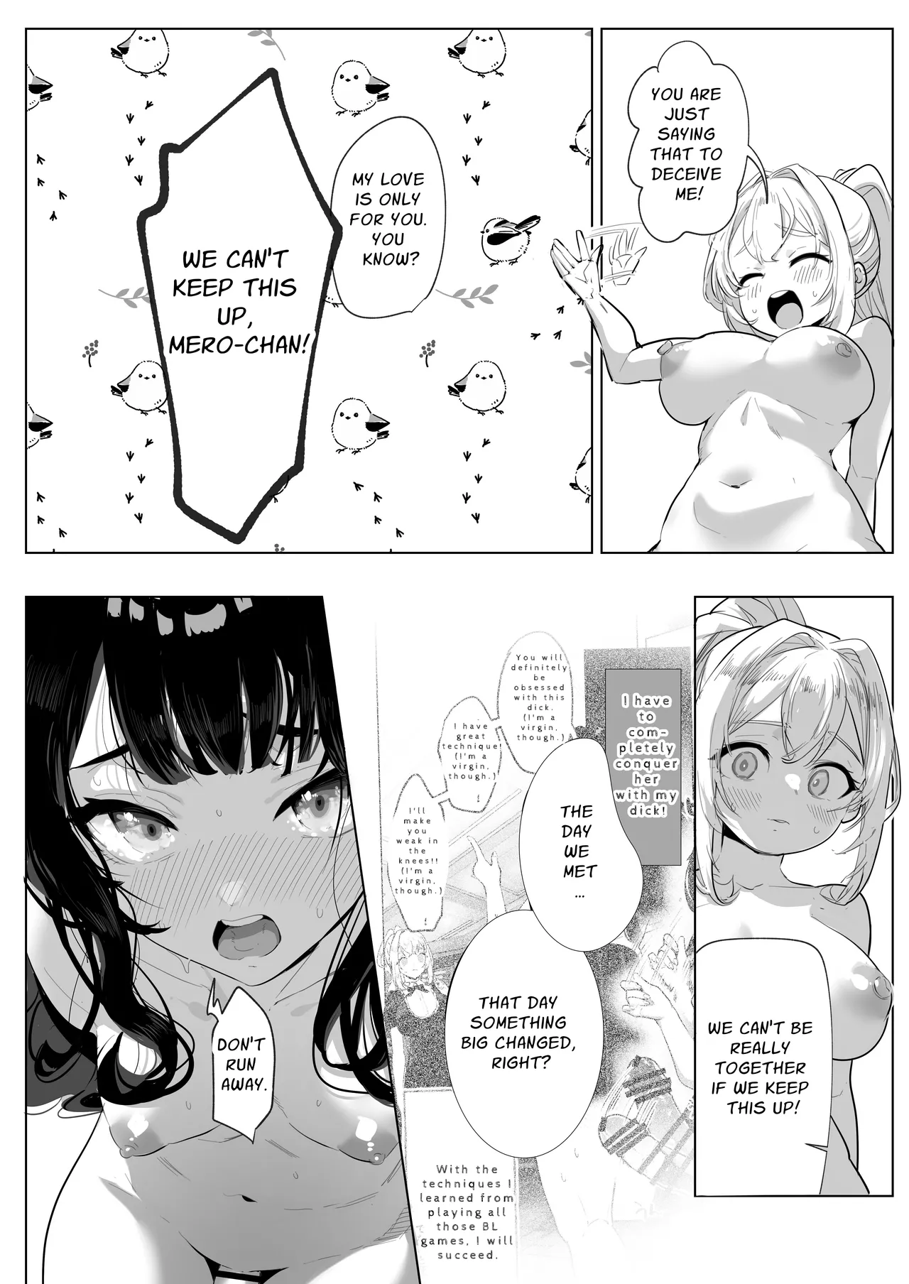 Futanari Akuyaku Reijou ni Tensei shita no de Otomege no Heroine o Kouryaku Shimasu 3 | I've Been Reincarnated As A Futanari Villainess, So I'm Conquering The Heroine Of The Otome Game 3 page 9 full