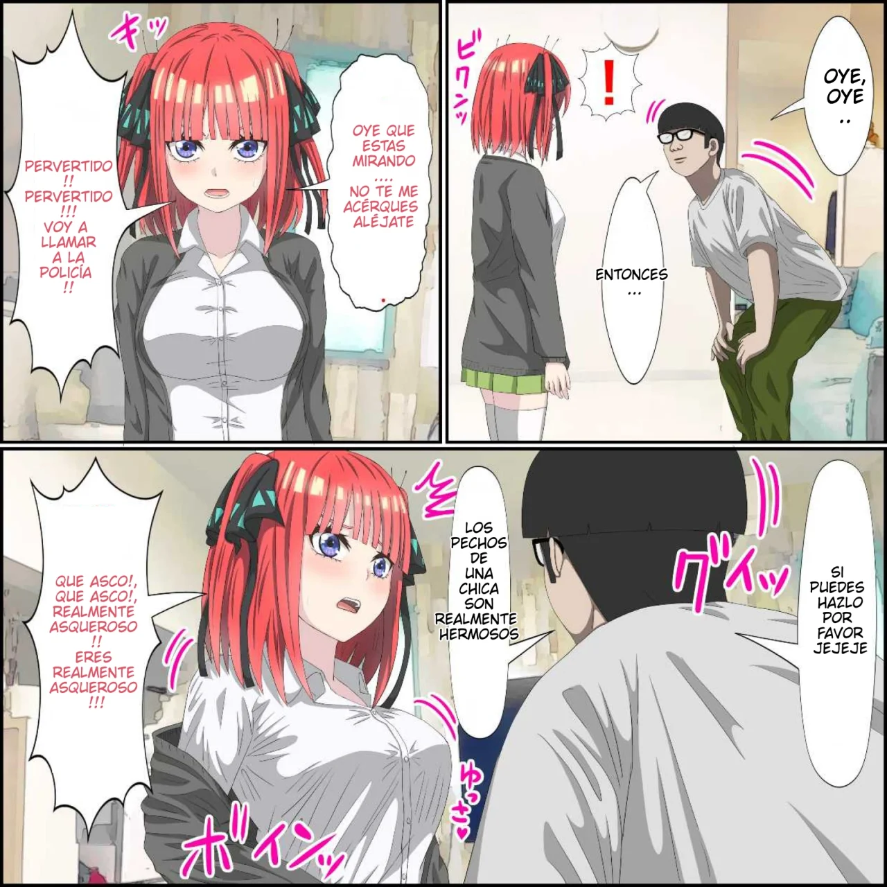 Anime Chara to Seckle Dekiru Appli ''Nino Hen''｜La App con la que Puedes Cogerte a Personajes de Anime ~El Caso de Nino~ page 4 full