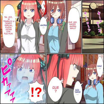 [Banana Style] Anime Chara to Seckle Dekiru Appli ''Nino Hen''｜La App con la que Puedes Cogerte a Personajes de Anime ~El Caso de Nino~ (Gotoubun no Hanayome) [Spanish] [Darkss 153] cover