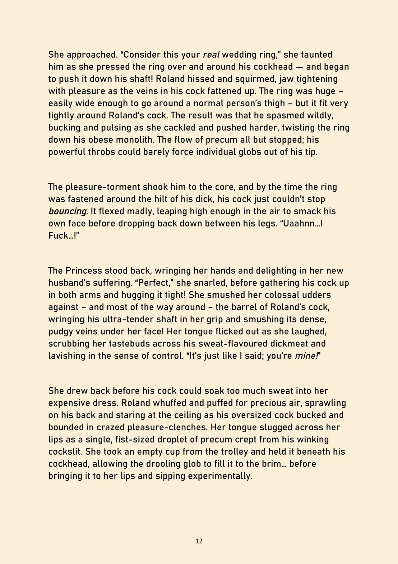 The Princess' Bounty page 12 full