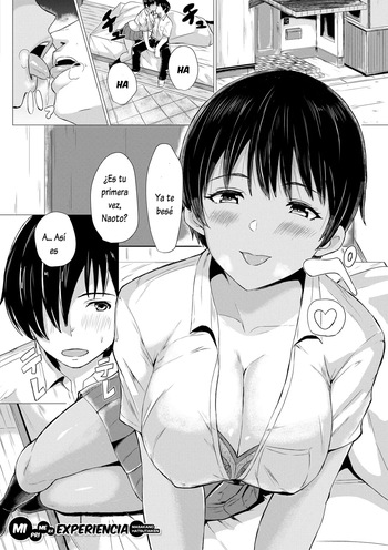 [Pepeta Demio] Masakano Hatsutaike | Mi primera experiencia (Gal Mecha Shigoki) [Spanish] [Lovely Diablesse Scan] [Digital] cover