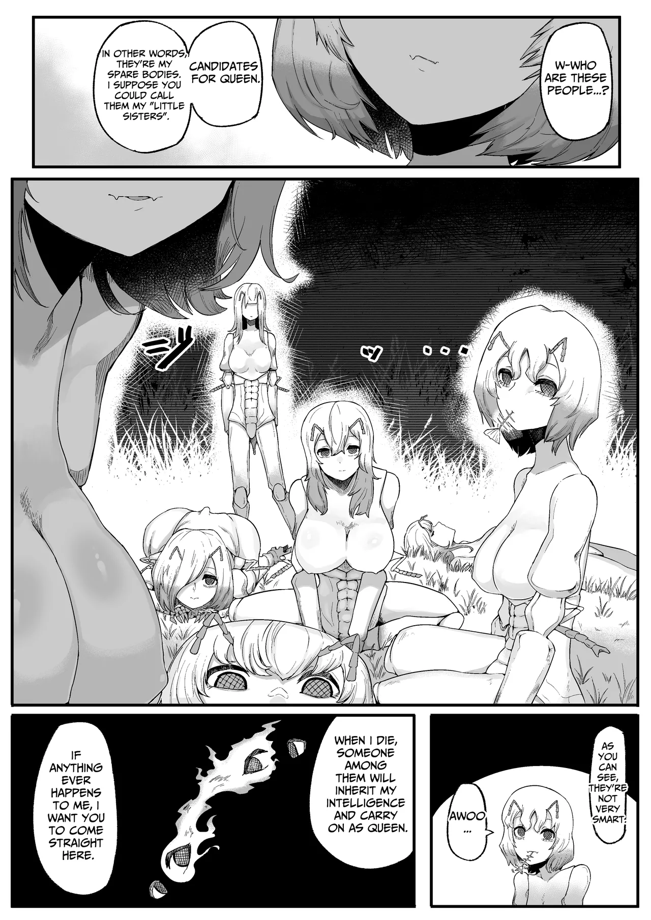 Mori no Oku de Onee-chan to 2 Joou Kouho Harem Hen | Deep in the Forest 2 with Onee-chan ~Queen Candidate Harem Arc~ page 10 full