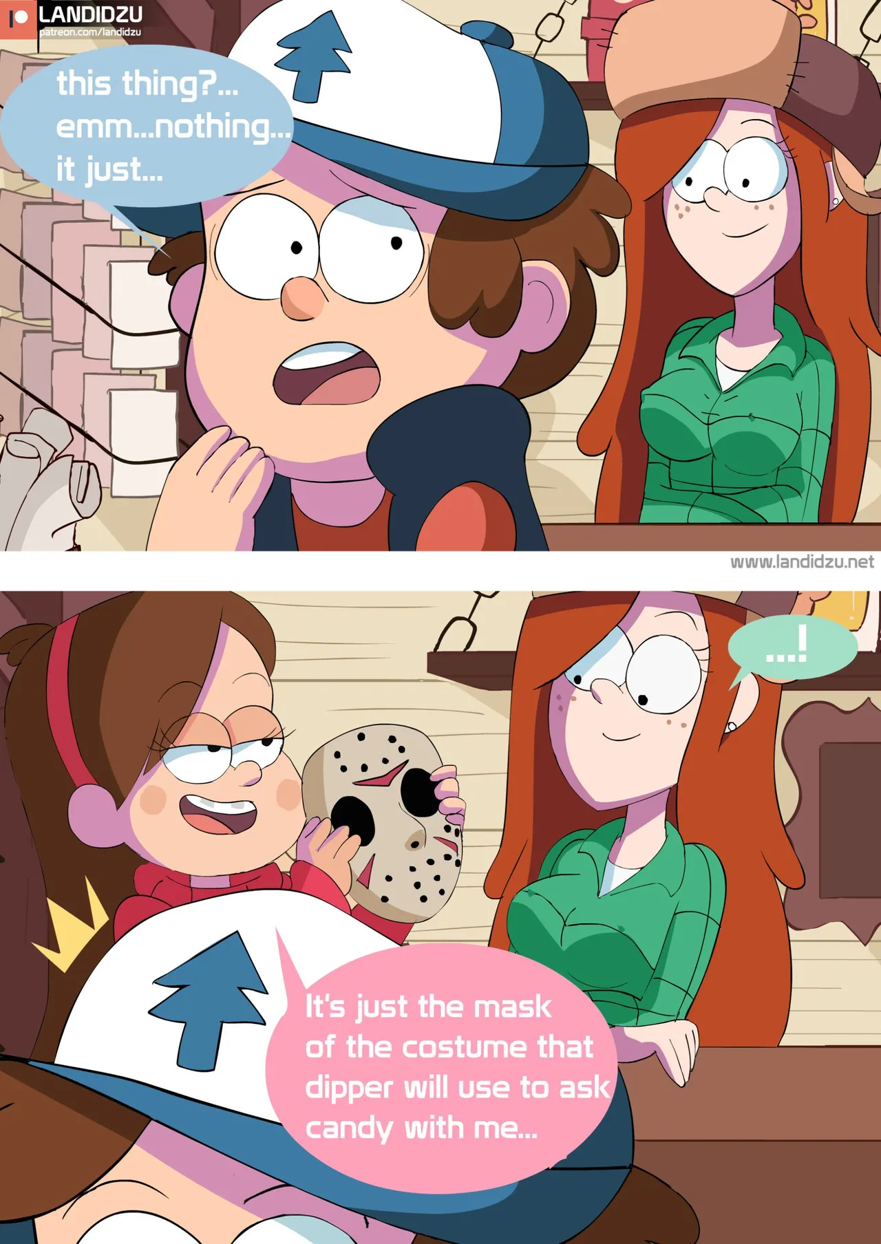 Trick or Treat + Extra  - Landidzu page 5 full