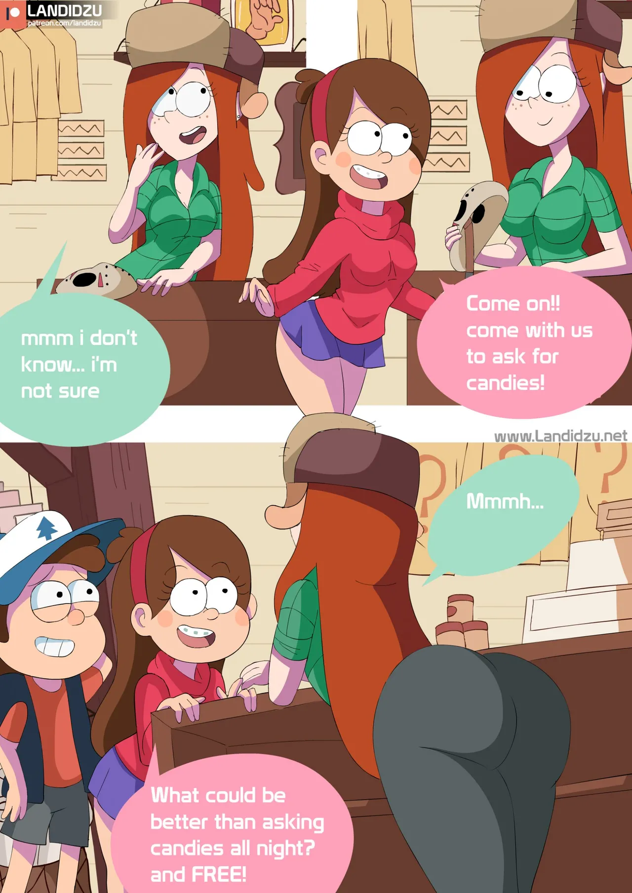 Trick or Treat + Extra  - Landidzu page 9 full