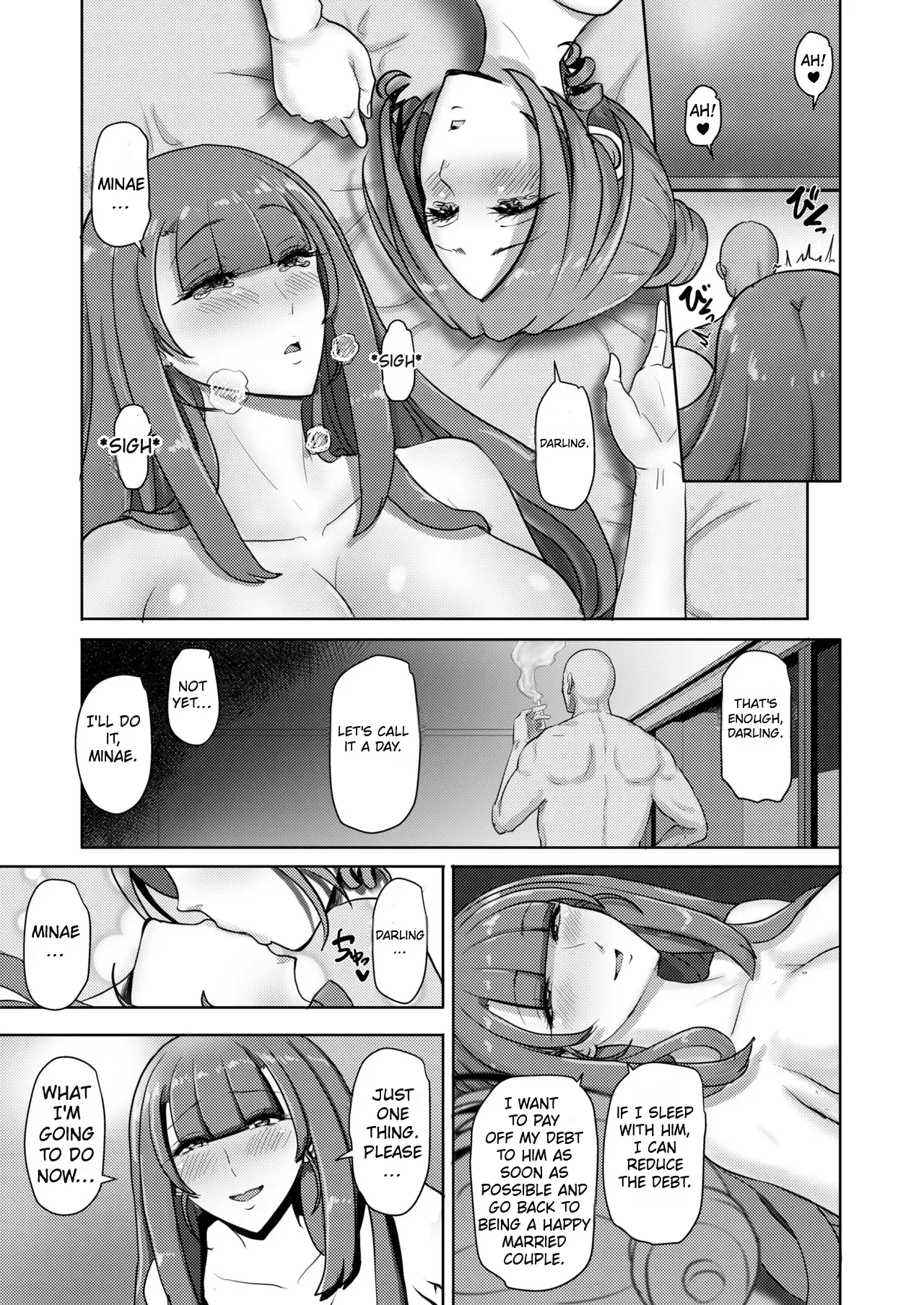 Nyotaika Netorare Fuufu ~ Nyotaika sareta Otto wa Aisuru Tsuma o Netotta Chinpo ni Otosareru | Genderbent Cuckold Couple ~ The Transformed Husband Falls for the Cock that Stole His Wife page 12 full
