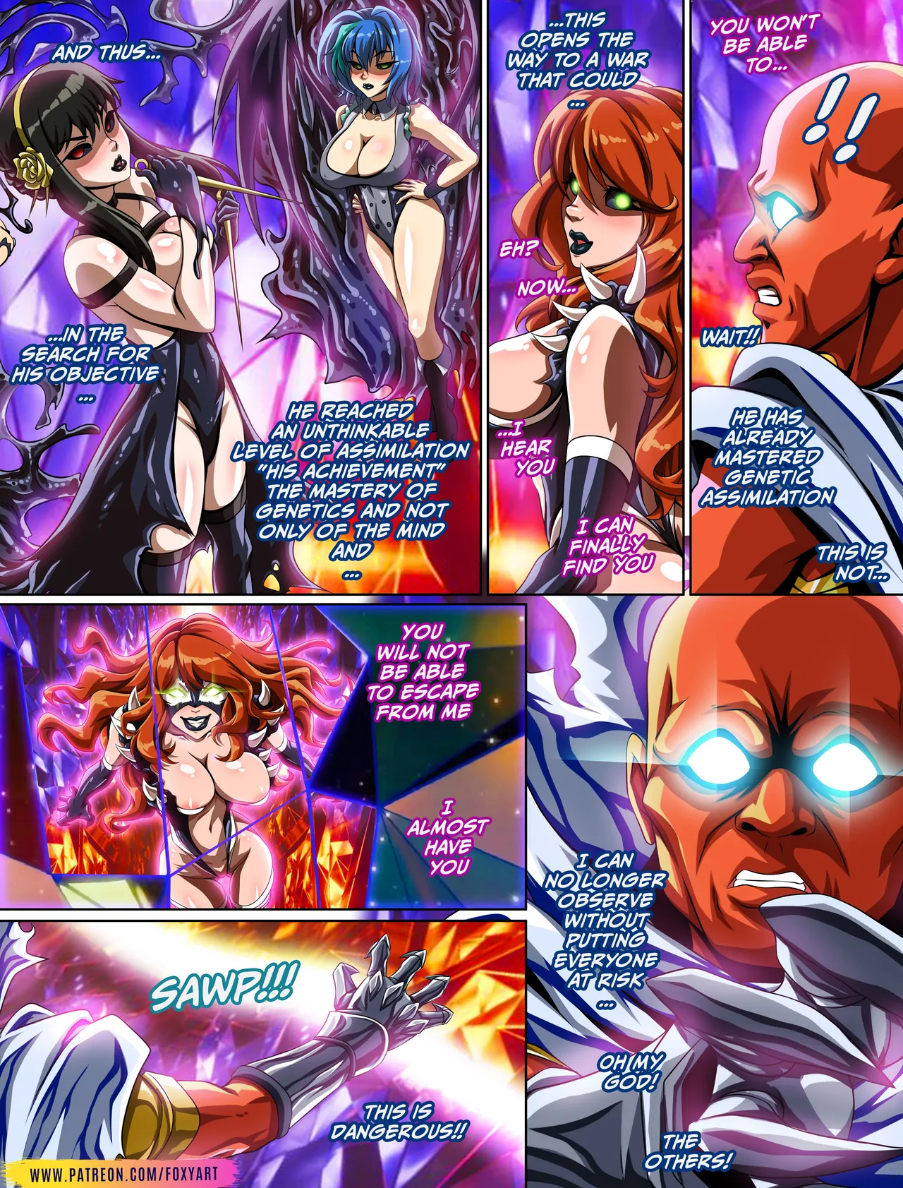 Venom Sex War page 9 full