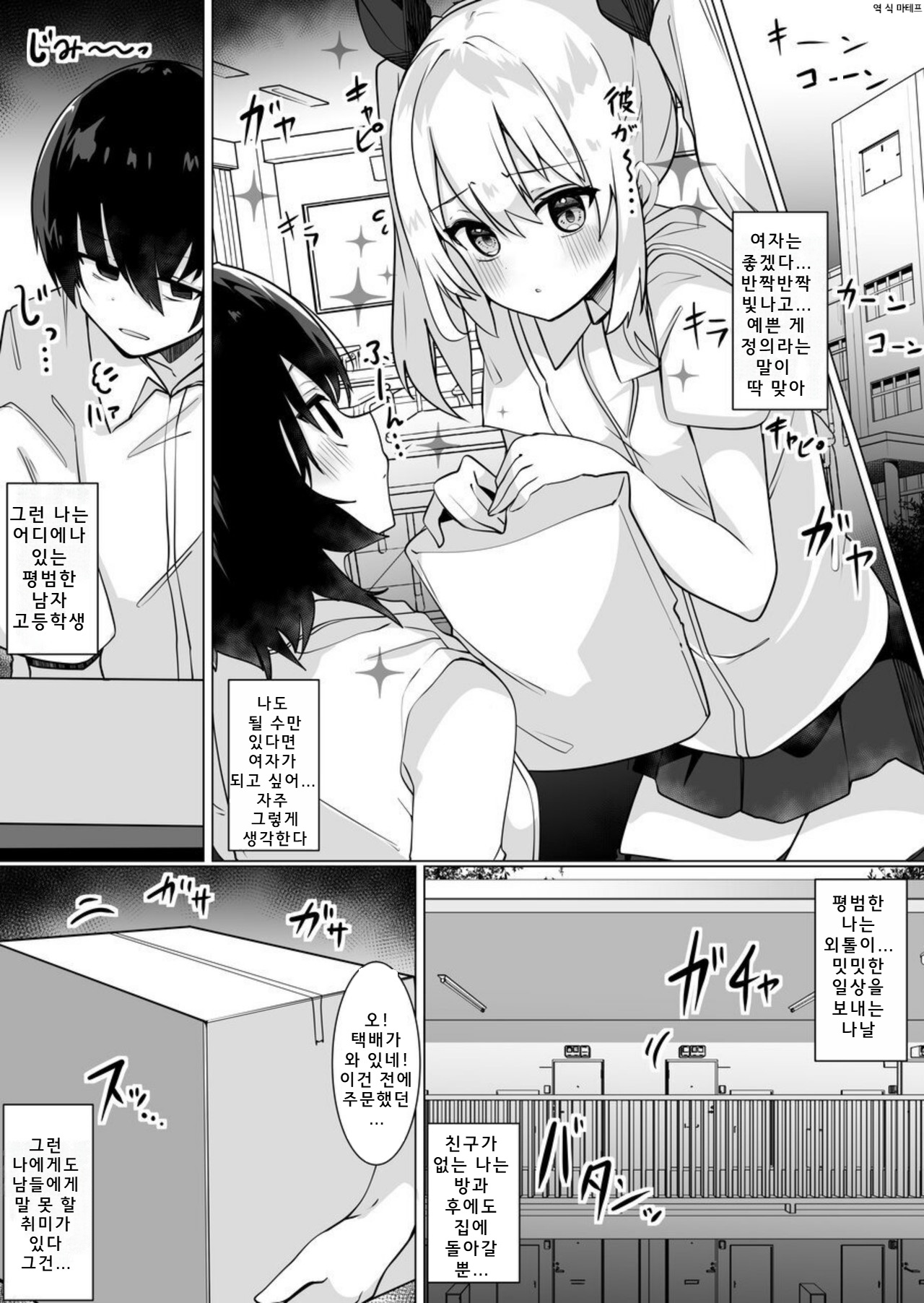 Josou Danshi ga Onnanoko ni Nattara Mechakucha Okasareta Hanashi | 여장남자가 여자가 되면 잔뜩 범해진 이야기 page 2 full