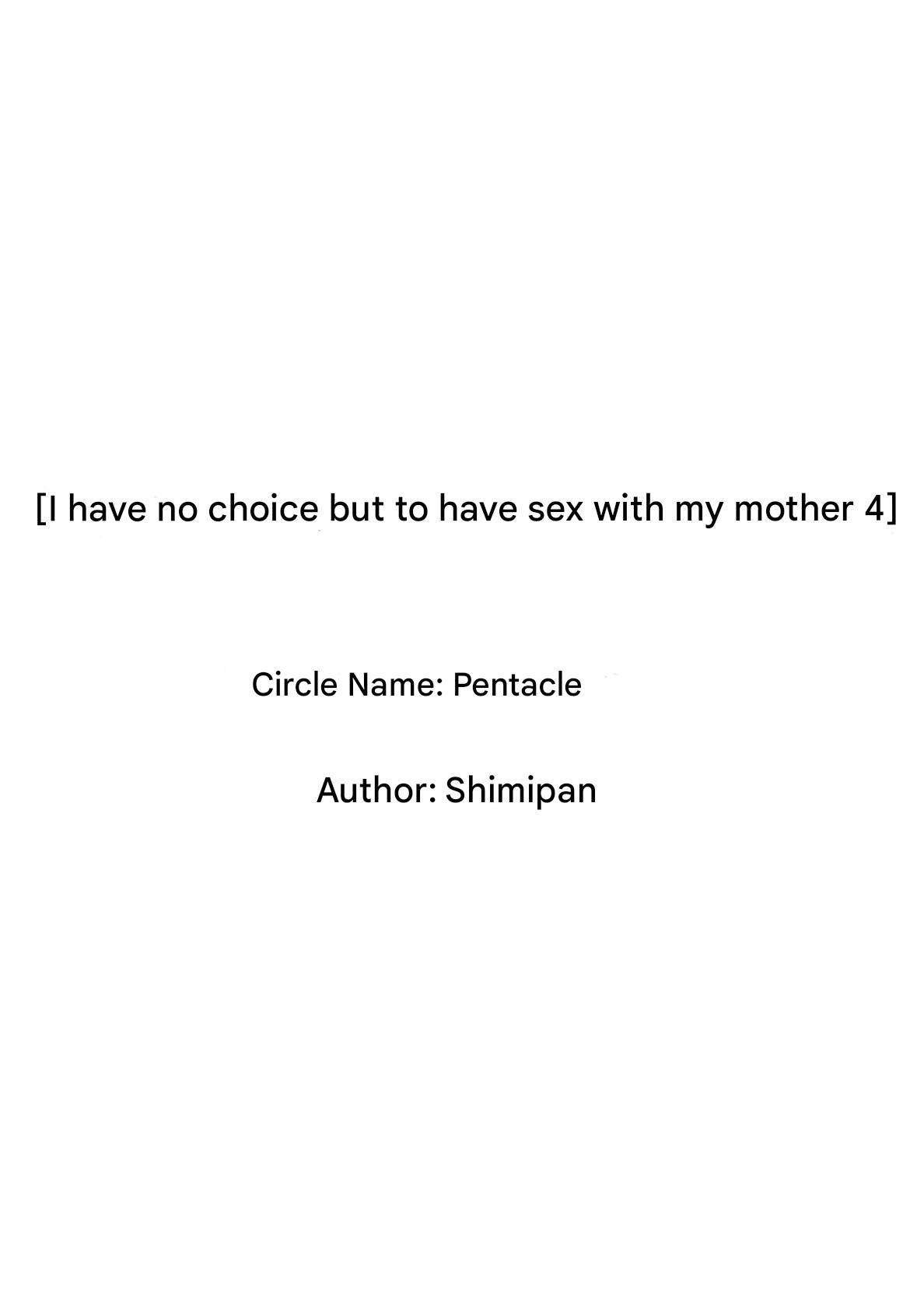 Shikatanaku Kaa-chan to Sex Shimasu 4 - I Have No Choice But to Have Sex with My Mother 4 page 4 full