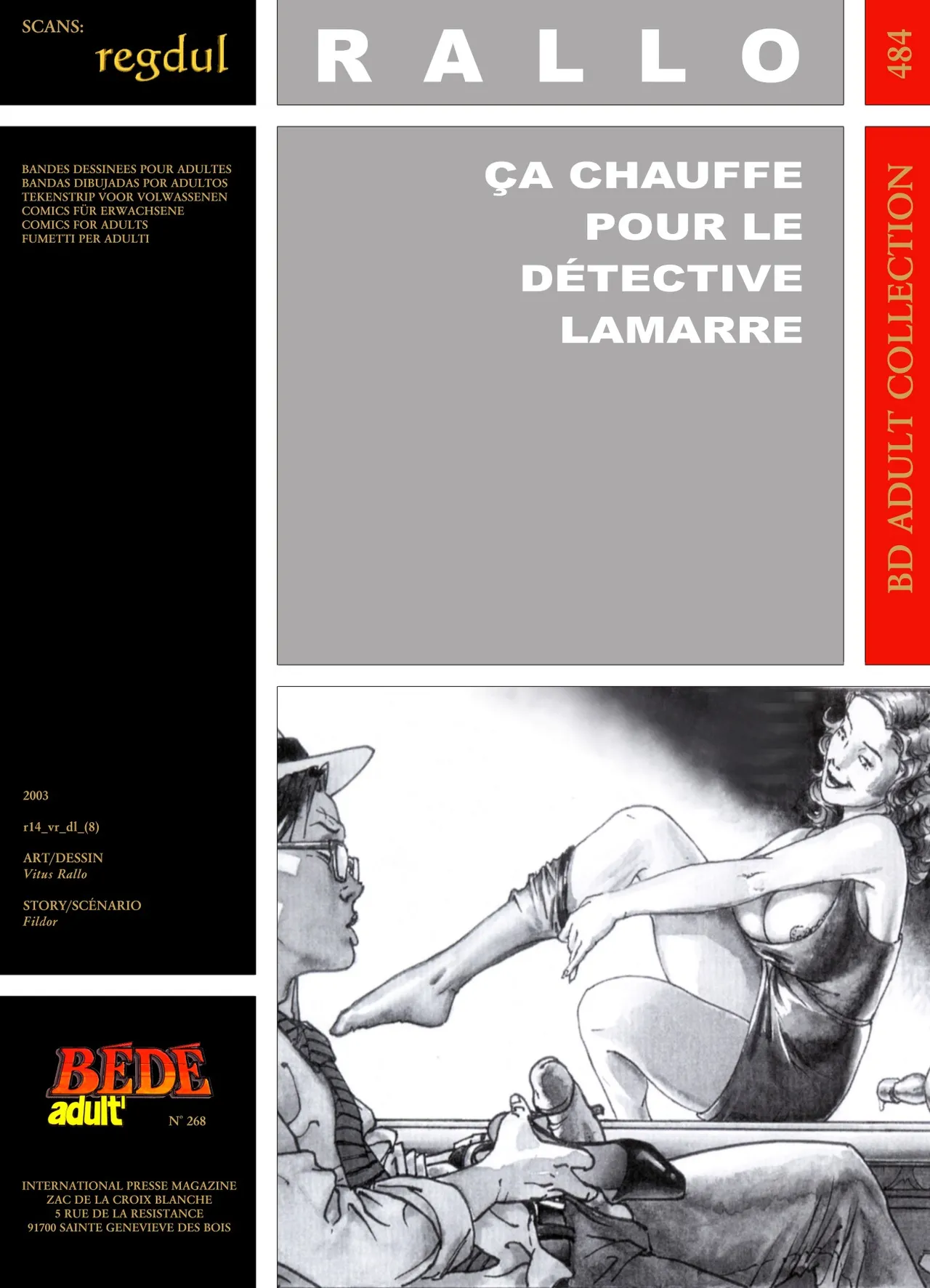 Vitus Rallo & Fildor - Ça chauffe pour le Détective Lamarre page 1 full
