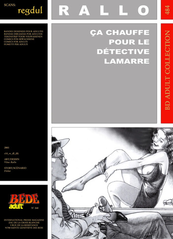 [Bédé Adult 484] Vitus Rallo & Fildor - Ça chauffe pour le Détective Lamarre cover