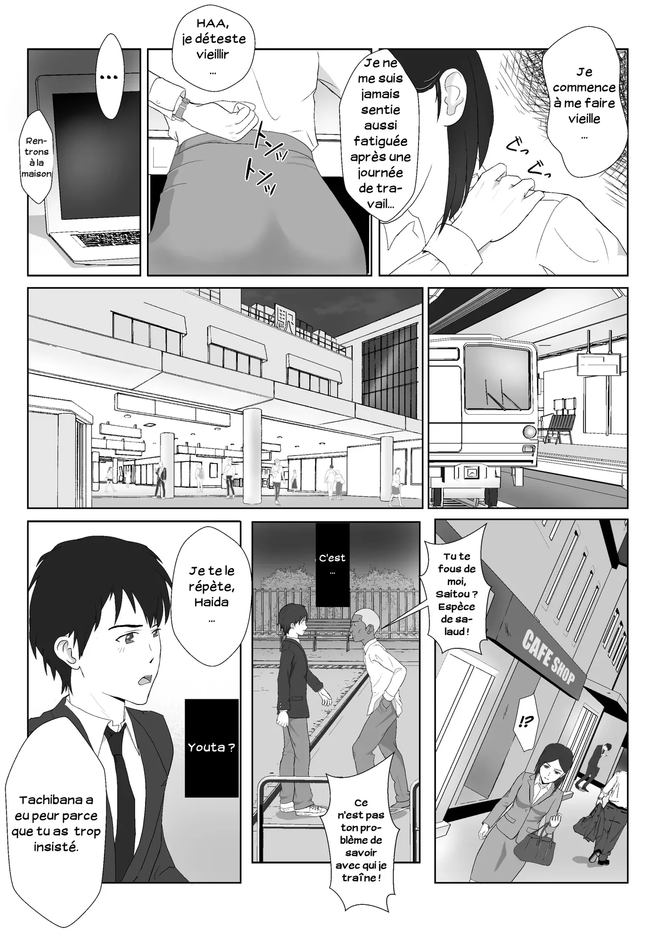 BariCare Kaa-san ga DQN ni Netorareta Vol.1 | Ma mère, carrièriste, a été victime d'un délinquant 01 page 5 full