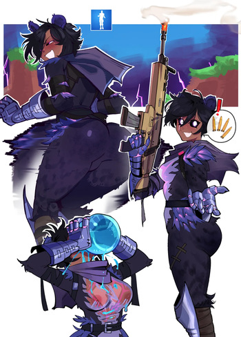 [Void Dot Exe] Raven Team Leader (Fortnite) cover