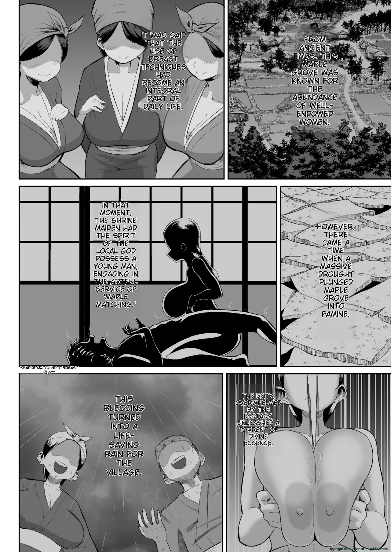 Paizuri Matsuri ~Inshuu ga Nokoru Mura de Kyoukugen Kyousha~ page 11 full