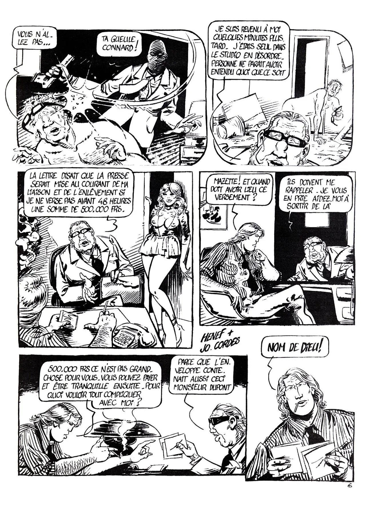 Jo Cordès & Henef - Casse-tête pour Mike Dupont page 7 full