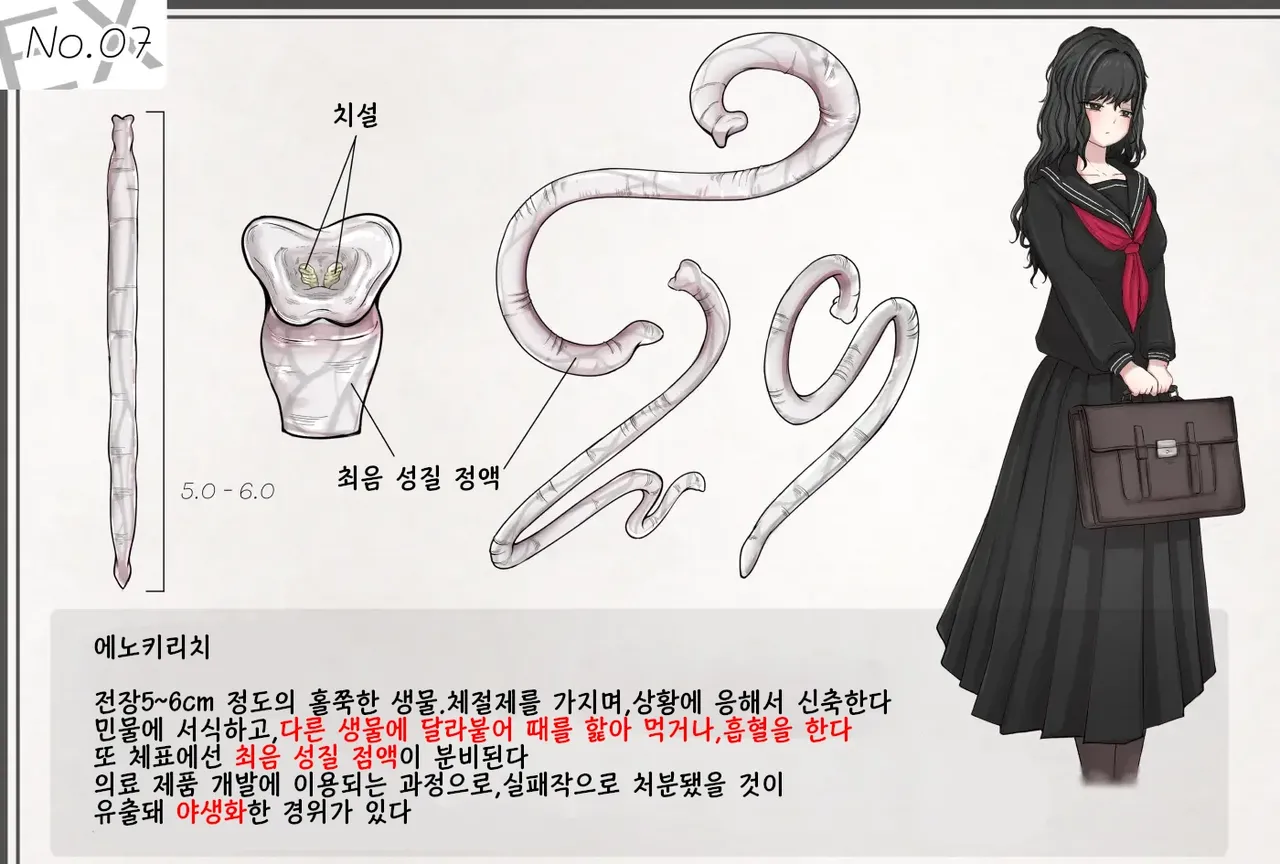 Mushi Research Report Ex_No.07 | 벌레 연구 보고서 Ex_No.7 page 1 full