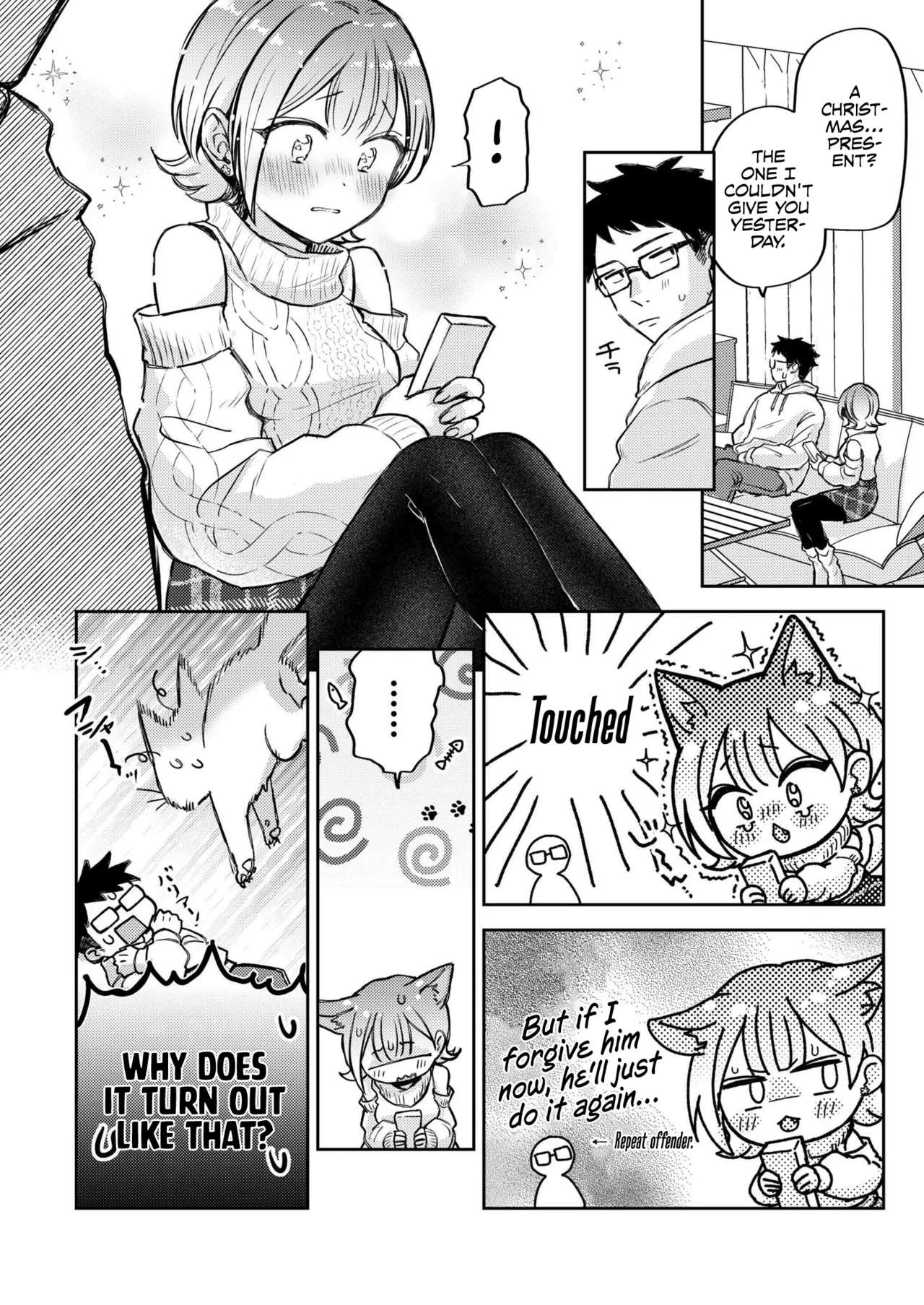 1-nichi okure no ijippari HOLLY NIGHT page 6 full