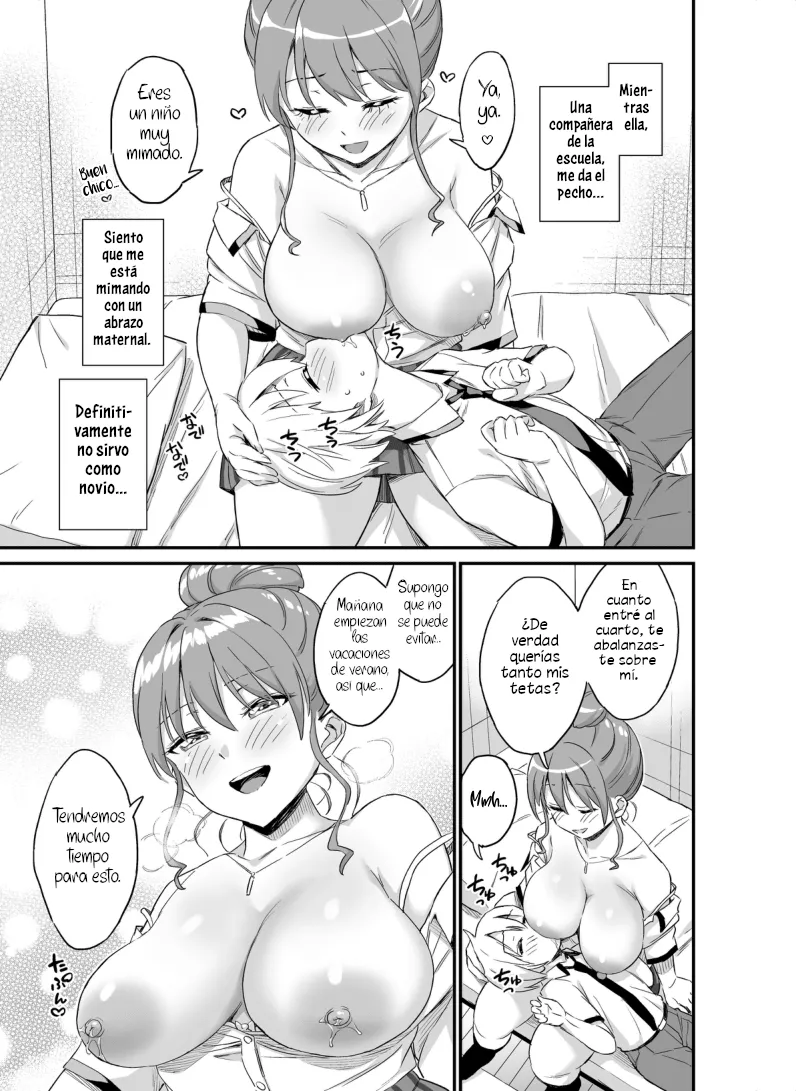 Quiero que me mime una chica de generosas curvas ~La historia antes de las vacaciones de verano~ page 7 full
