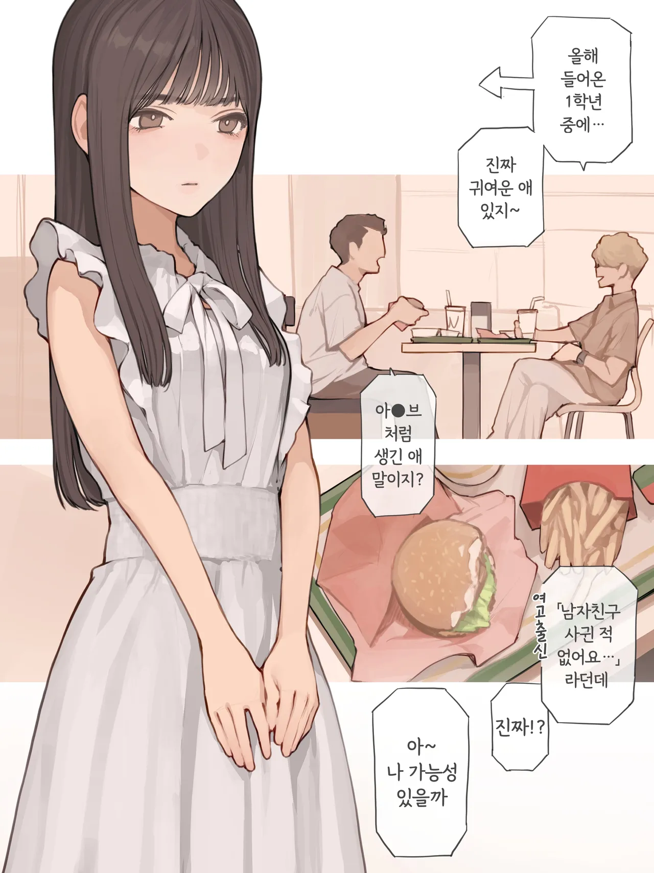 청초한 원피스 아래 page 3 full