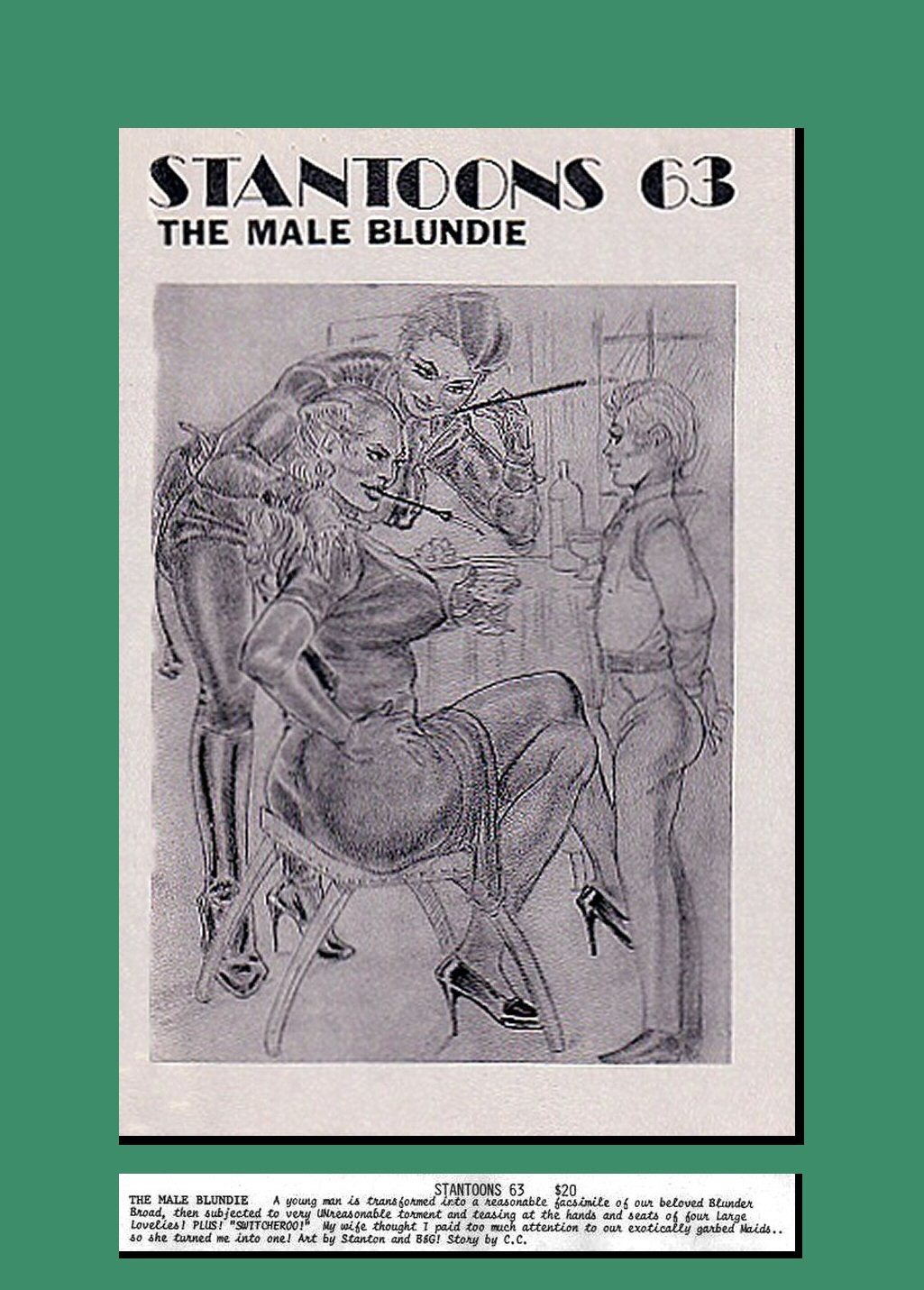 Stantoons #063 : The Male Blundie - Eric Stanton page 1 full