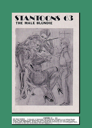 Stantoons #063 : The Male Blundie - Eric Stanton cover