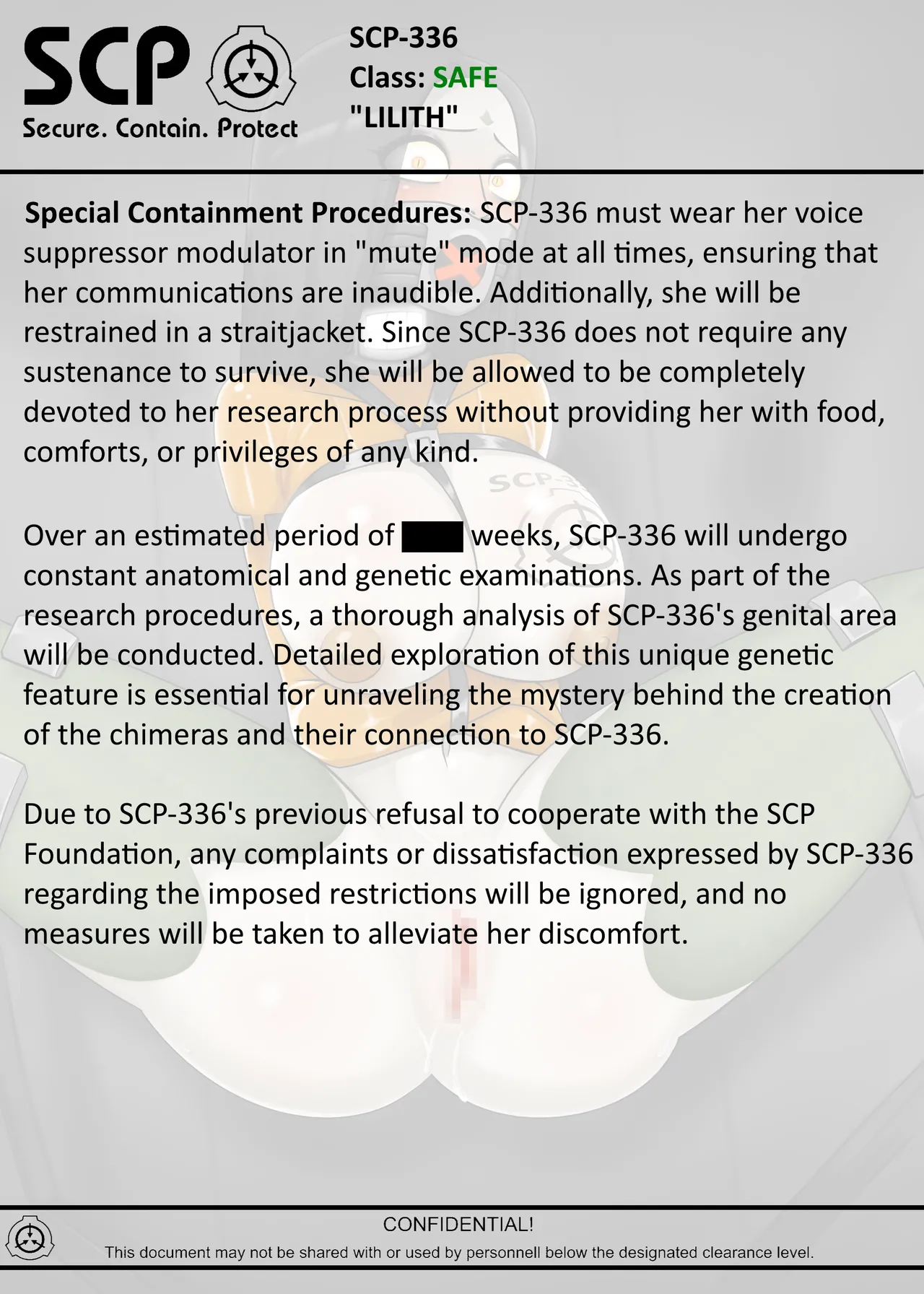 SCP-336 "LILITH" page 6 full