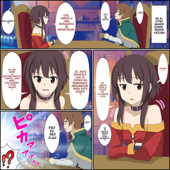 [Banana Style] Anime Chara to Seckle Dekiru Appli ''Megumin Shoukan Hen''｜La App con la que Puedes Cogerte a Personajes de Anime ~El Caso de la Invocación de Megumin~ (Kono Subarashii Sekai ni Syukufuku o!) [Spanish] [Darkss 153] cover
