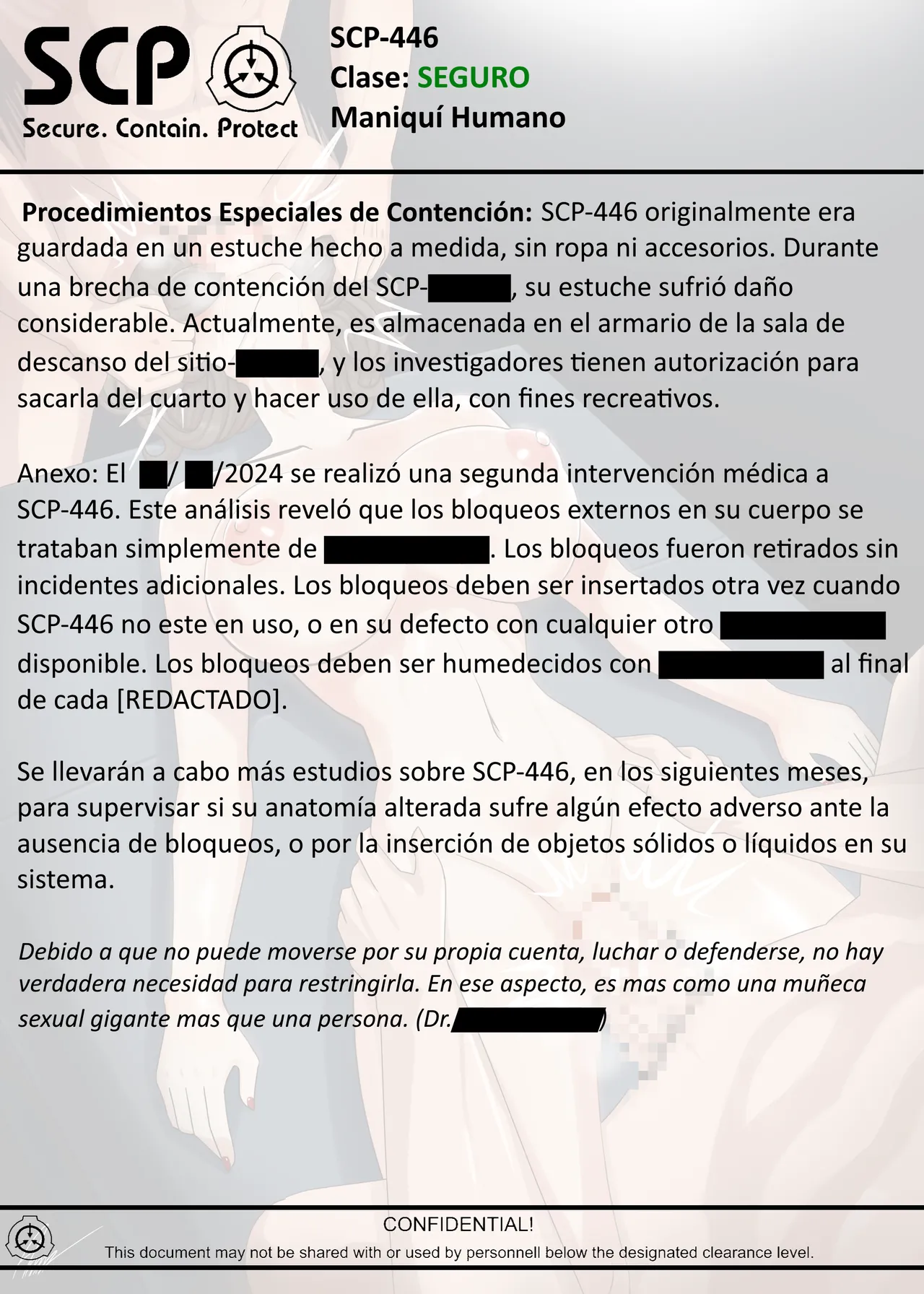 SCP-446 Human Mannequin page 7 full
