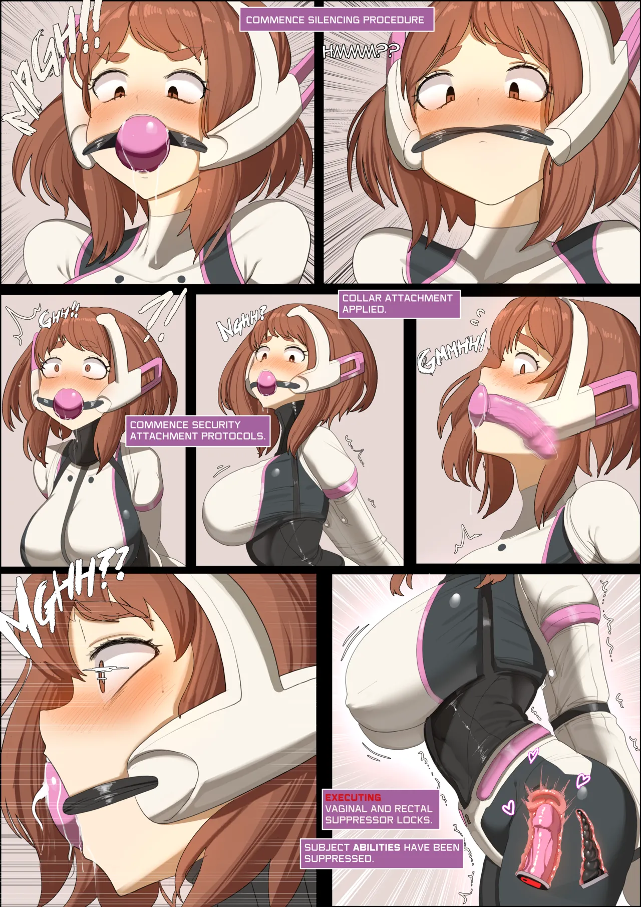 BAD END: Ochako page 6 full