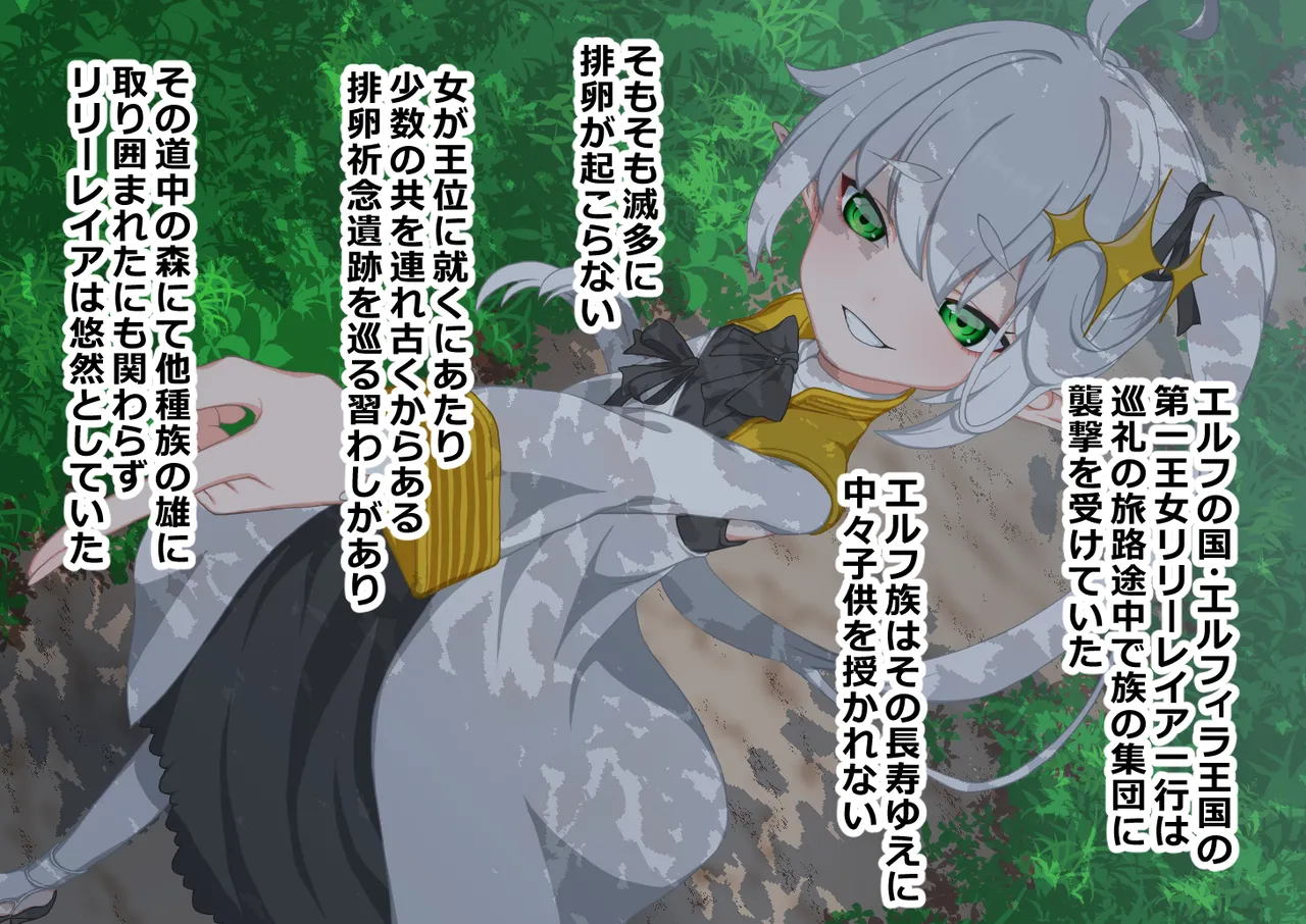 エルフ王女を捕らえて下品乳の娼婦に調教 page 2 full