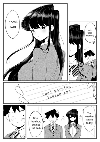 [Yamino Kuroko] Komi-san no Tattoo? | Komi-san's Tattoo? (Komi-san wa Komyushou Desu.) [English] cover