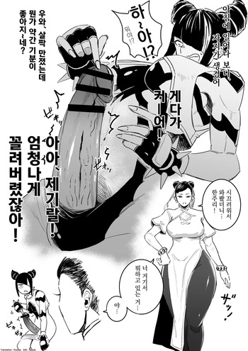 [Chiyo Mako] TNK o Tanoshimu Juri-chan (Street Fighter) [Korean] cover