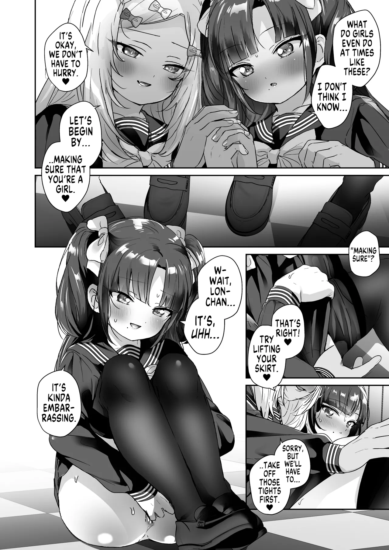 Shoujo Ochi -Ron-chan to Hajimete Course- | Falling for Being a Girl: My First Session With Lon-chan page 12 full